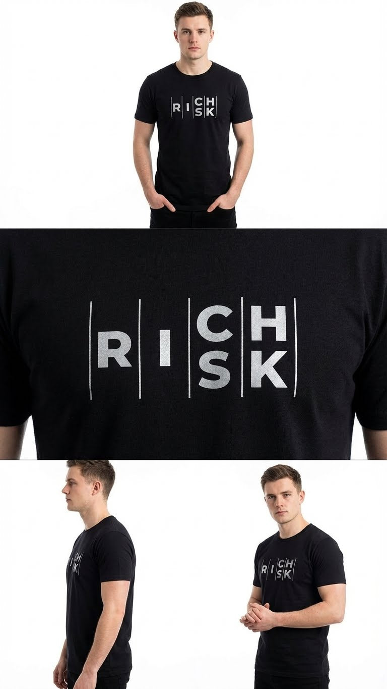 Men's Super Combed Cotton Rich Graphic Printed Regular Fit Round Neck Half Sleeve T-Shirt