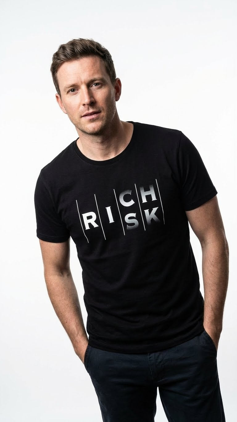 Men's Super Combed Cotton Rich Graphic Printed Regular Fit Round Neck Half Sleeve T-Shirt